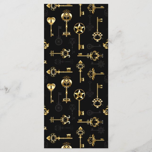 Menú Patrón sin inconvenientes con las teclas de oro (Anverso)