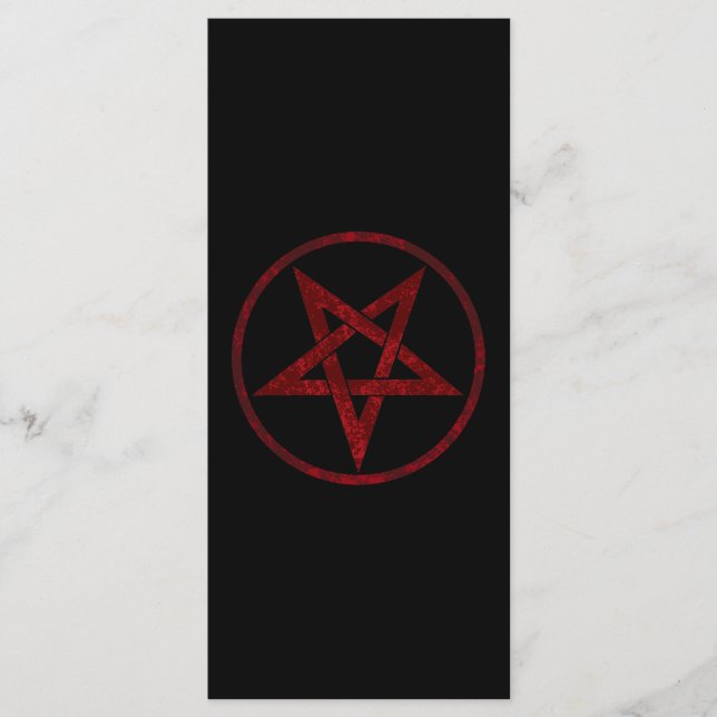 Menú Pentagram del diablo Rojo (Anverso)