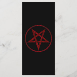 Menú Pentagram del diablo Rojo