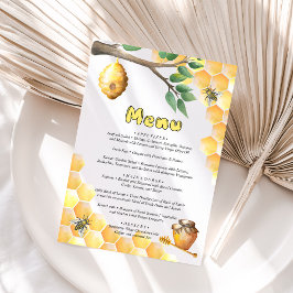 Menú Pequeña apuesta Baby Shower