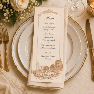 Menú personalizado de celebración en la mansión