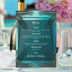 Menú Personalizado de veraneo en la zona de bodas de la