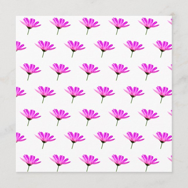 Menú Pink Daisy (Anverso)