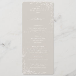 Menú Pista de acción de gracias de estilo pekinés 4 Cur