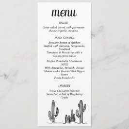 Menú Plano