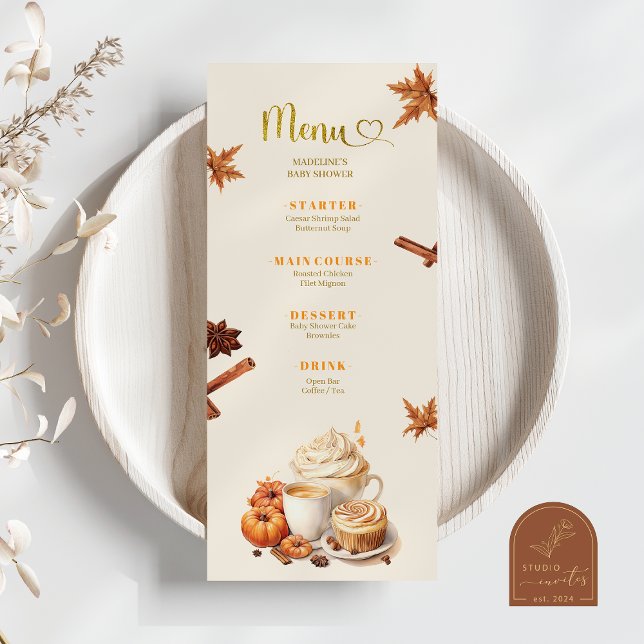Menú Plano de Preparación de Café de Calabaza de O (Subido por el creador)