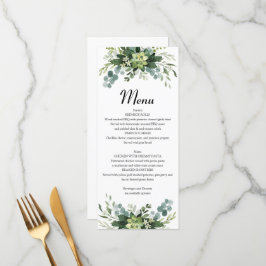 Menú Plano de vegetación