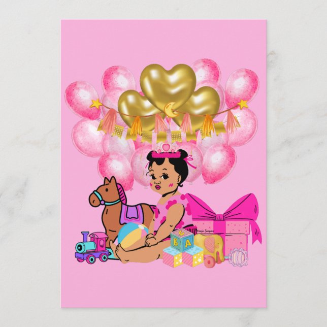 Menú Princesa de rosa (Anverso)