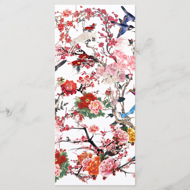 Menú Private Chinese Garden (I) (Anverso)