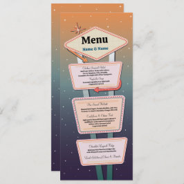 Menú Recepción del Casino Boda Las Vegas