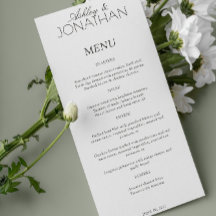 Recepción moderna de bodas centradas en la tipogra