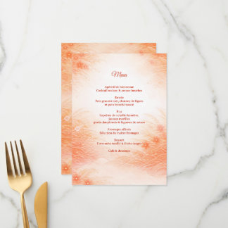 Menú Red Seigaiha – Japanese Wedding Collection