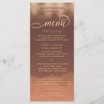 Relieve metalizado Rosa dorado canela cantaloupe a