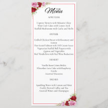 Rosa de acuarela floral Boda