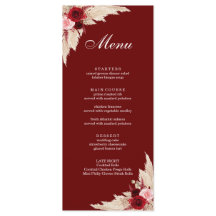 Rosas Boho Borgoña y Grass Pampas