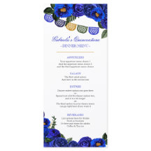 Rosas Royal Blue Rustic Western Charra Fiesta