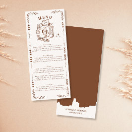 Menú Rústica granja de rancho occidental en Boots de Co