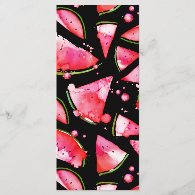 Menú sandía acuática 2 (Anverso)