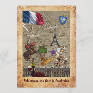 Menú Schlemmen en Francia como dios