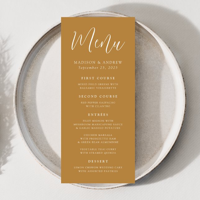 Menú Simple Script Ochre Boda (Subido por el creador)