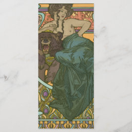 Menú Sin título de Alphonse Mucha (1902)