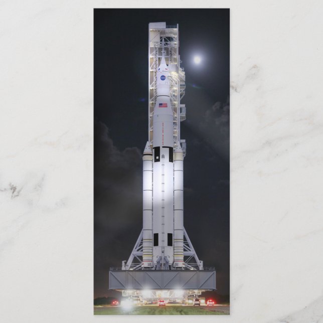 Menú Sistema de lanzamiento espacial SLS de la NASA (Anverso)
