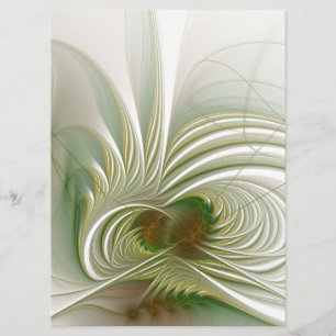 Menú Soft and tenderness fractal fantasy flower