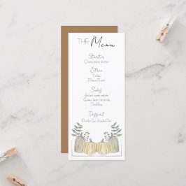 Menú - Tema de otoño