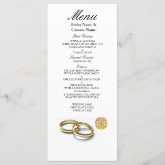 Menú Tema del anillo de Boda tradicional escocés y celt