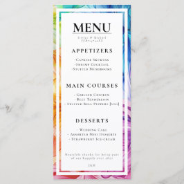 MENU + texto encantador Ethereal Bloom