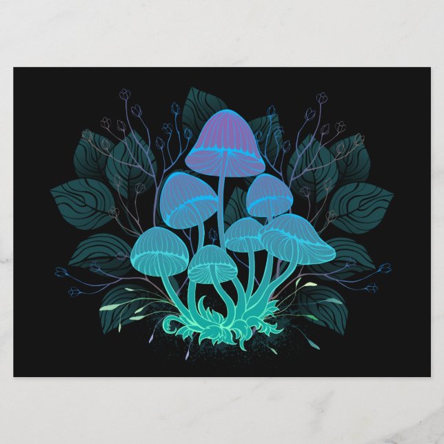 Menú Toadstools en Bushes (Anverso)