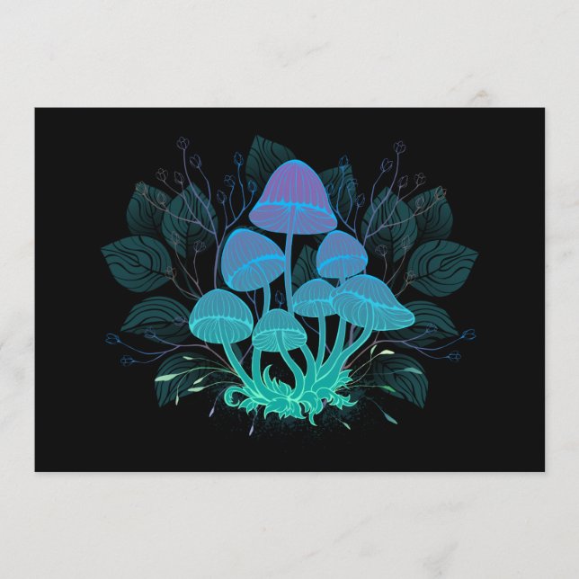 Menú Toadstools en Bushes (Anverso)