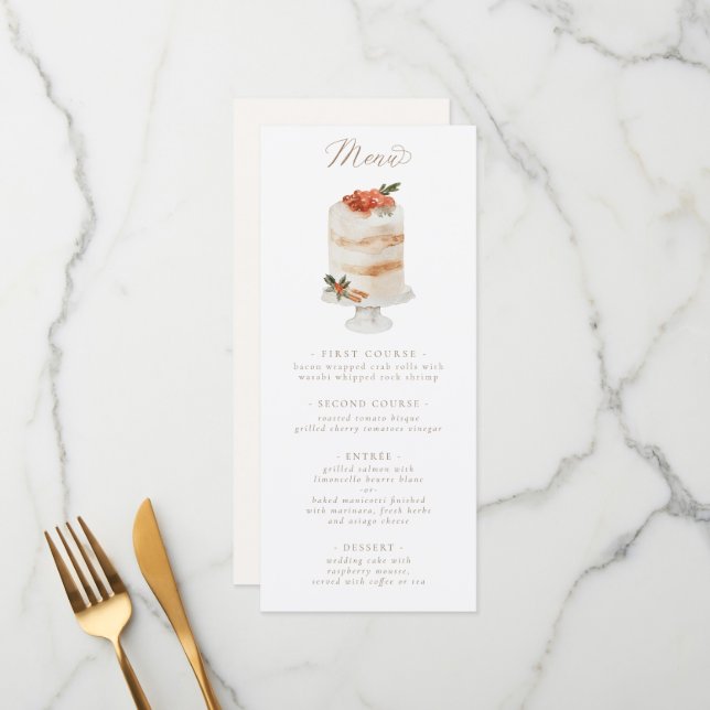 Menú Torta de Navidades de invierno (Anverso/Reverso In Situ)