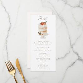 Menú Torta de Navidades de invierno