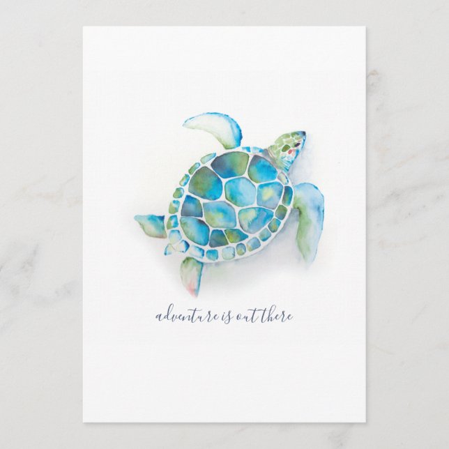 Menú Tortuga marina (Anverso)