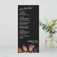 Tulipanes holandeses pintados y buquetas de flores