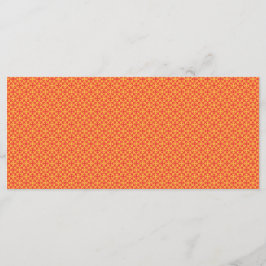 Menú un fondo naranja y amarillo con cuadrados pequeños