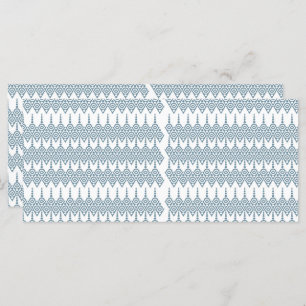 Menú un patrón azul y blanco con fondo blanco