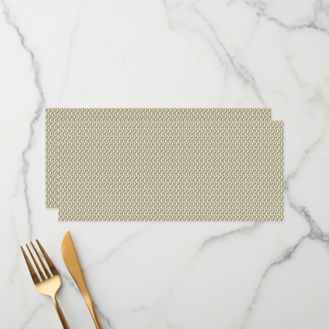 Menú Una alfombra rectangular con un patrón geométrico  (Anverso/Reverso In Situ)