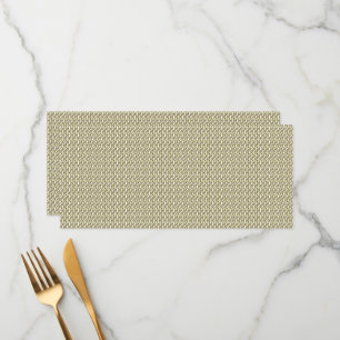 Menú Una alfombra rectangular con un patrón geométrico 