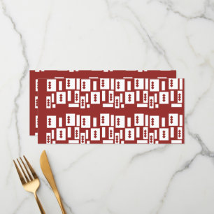 Menú Una alfombra roja con un patrón texturado se extie