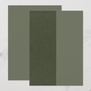 Menú verde musgo con división vertical - Personali