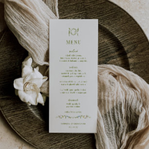 Menú VERONA Moss Green Boda