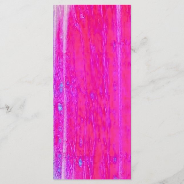 Menú Vibrante Resumen de rayas rosadas y moradas arte (Anverso)