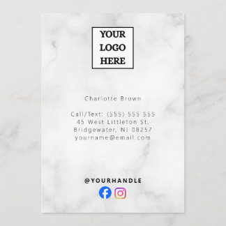 Menú Vintage Beauty Salon Price List