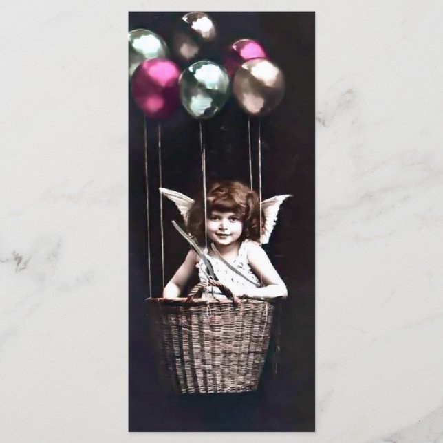 Menú Vintage Cupido (Anverso)