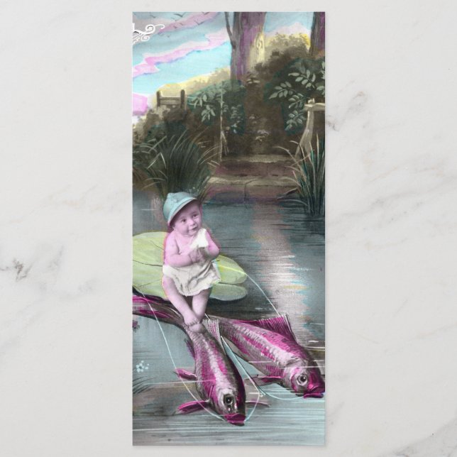 Menú Vintage French April Fool (Anverso)