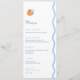 Menú Wavy Line Limpiar la ducha estética de bodas de ve