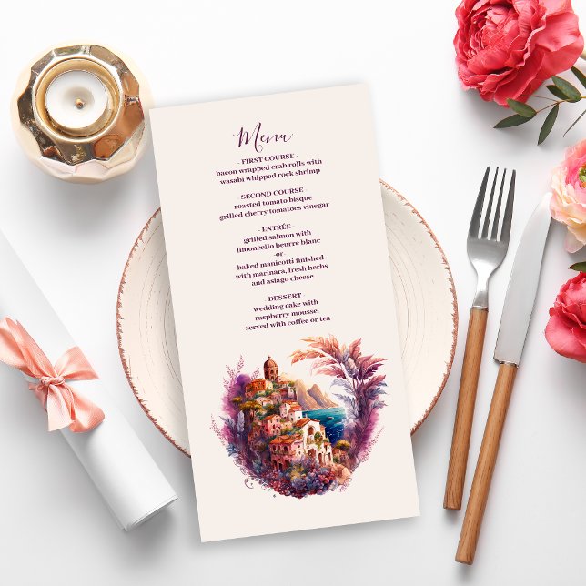 Menú Whimsical Boda de Desitación Italiana M (Subido por el creador)