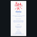 Menú Whimsical Buffet Table Doodle Sketch PERSONALIZADO<br><div class="desc">Utilice estas tarjetas de menú para su boda, fiesta de compromiso, ducha de novia u otro evento. Mano dibujada por mí para ti. Totalmente editable, agregue su propio texto o color de fondo. Haga clic en "personalizar" para editar el texto y "editar el diseño" para cambiar fuentes, colores y añadir...</div>